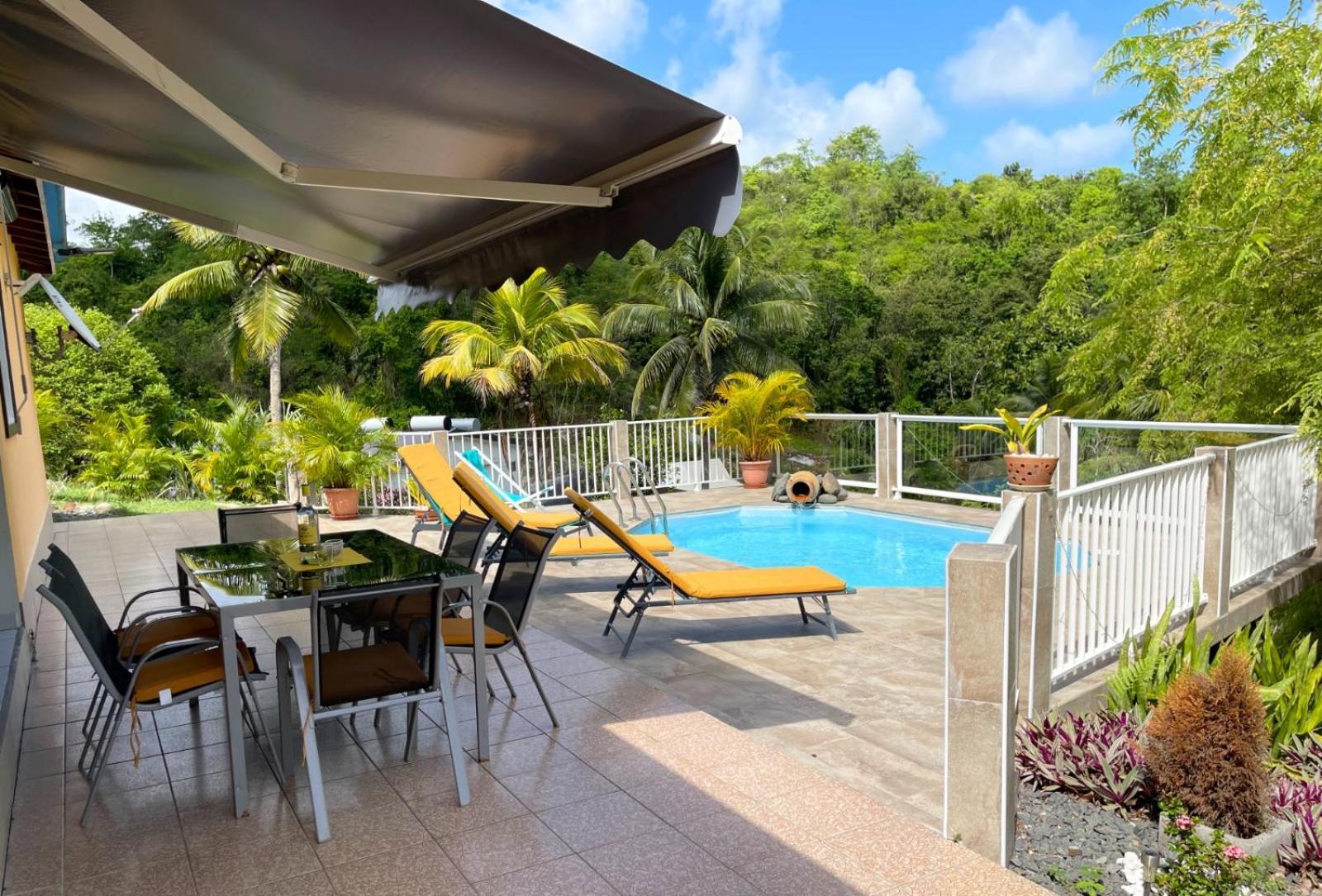 La Villa Ixora, Magnifique Villa Avec Piscine Les Abymes Buitenkant foto